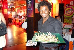 Hire waiters for canapé parties in London