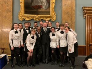 Waiting staff for livery halls events in London