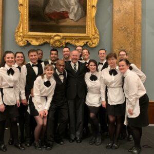 Waiting staff for livery halls events in London