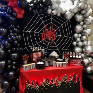 Spiderman party decorations