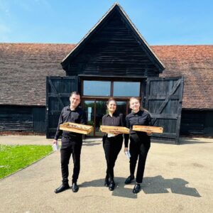 Serving staff for wedding in London