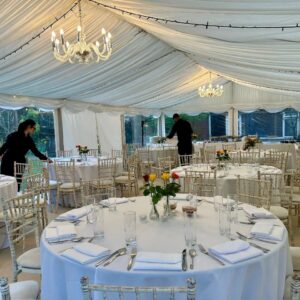 Hire tables, chairs, crockery and cutlery for party in London