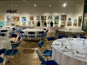 Hire catering equipment for gallery event in London