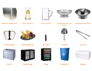 Hire bar equipment in London