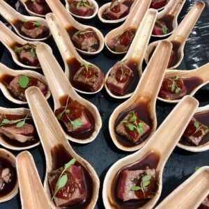 Canapes for private parties, galleries and corporate events