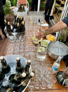 Glassware hire for event in London